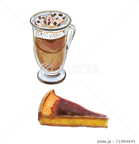 Bicerin, Turin style coffee, layered coffee dessert: chocolate, coffee, whipped cream and cake delices de Paris Bicerin, Turin style coffee, layered coffee dessert: chocolate, coffee, whipped cream and cake delices de Paris 71994645