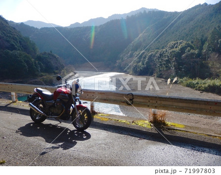 国道424号線沿い　バイクで辺境ルートを走る 71997803