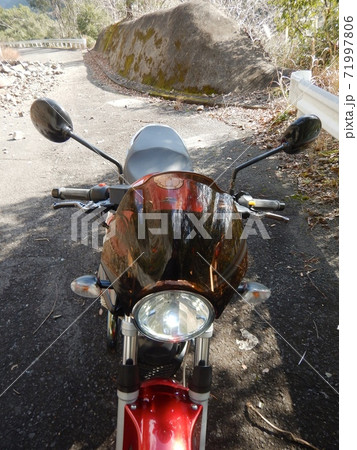 国道424号線沿い　バイクで辺境ルートを走る 71997806