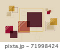 square shape geometric vintage background 71998424