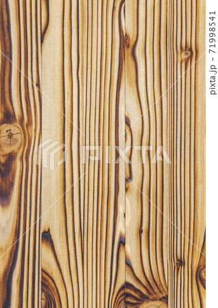burnt spruce wood as a background 71998541