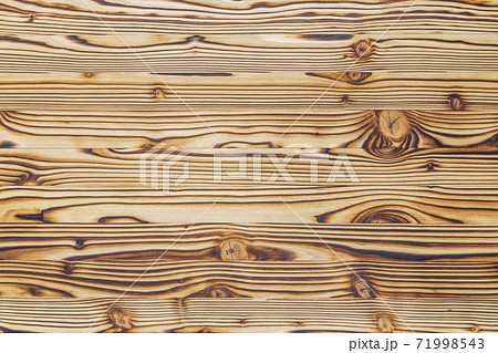 burnt spruce wood as a background 71998543