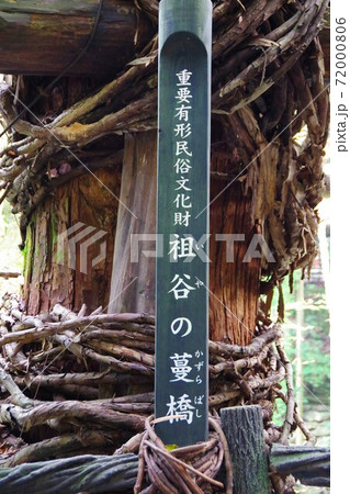 徳島県三好市 かずら橋 徳島県三好市 かずら橋 72000806