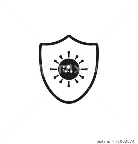 Antivirus, Antibacterial Icon. Flat style vector EPS. Antivirus, Antibacterial Icon. Flat style vector EPS. 72002074