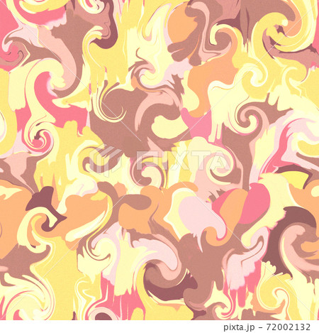 Abstract swirl brush strokes background. Seamless pattern. 72002132
