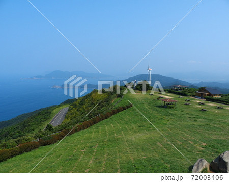千畳敷 展望風景 山口県長門市 千畳敷 展望風景 山口県長門市 72003406