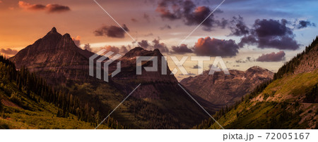Panoramic View of American Rockies 72005167
