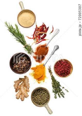 Composition with seasonings and herbs Composition with seasonings and herbs 72005307
