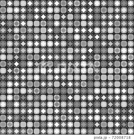 Gray seamless pattern. Abstract mosaic of the squares. 72008718