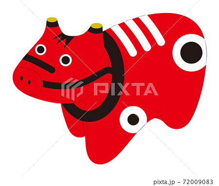 赤べこ 72009083