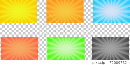 簡單的背景說明材料設置在陽光的顏色 插圖素材 7097 圖庫