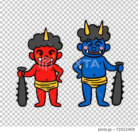 Illustration of Setsubun demon 72012469