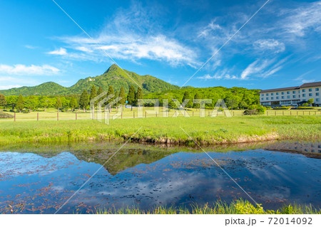 大山鏡ヶ成の新緑・初夏の風景 72014092