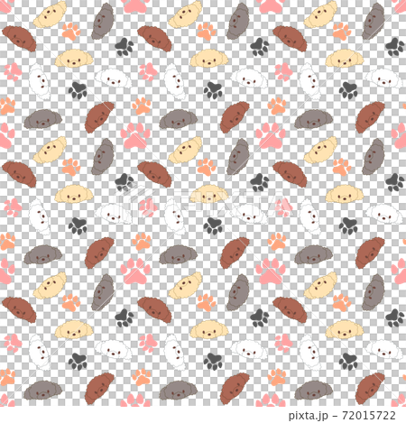 トイプードルの背景素材のイラスト素材 [72015722] - PIXTA