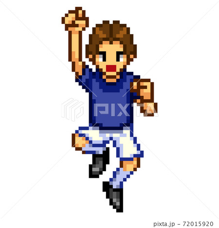 サッカー男性ジャンプ 72015920