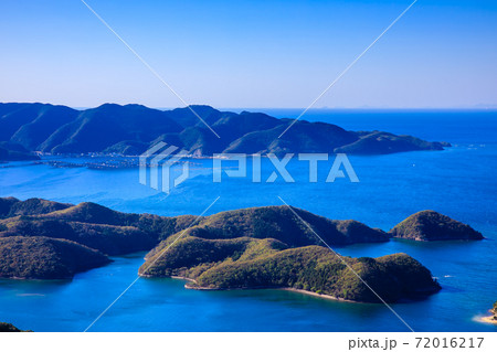 金田城跡 城山山頂 【長崎県対馬市】 金田城跡 城山山頂 【長崎県対馬市】 72016217