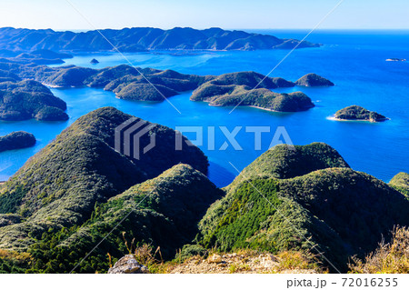 金田城跡 城山山頂 【長崎県対馬市】 金田城跡 城山山頂 【長崎県対馬市】 72016255