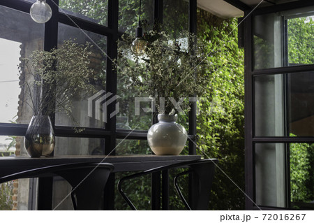 Vintage loft house interior in summer Vintage loft house interior in summer 72016267