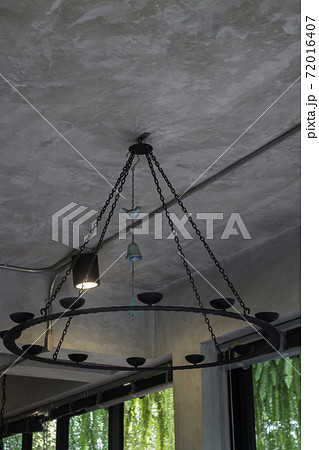 Vintage loft house interior in summer Vintage loft house interior in summer 72016407
