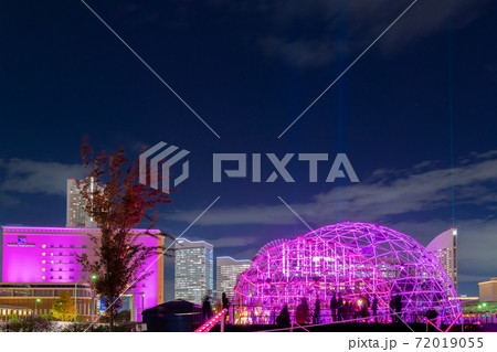 横浜みなとみらい2020イルミネーションイベント "ヨルノヨ" 72019055