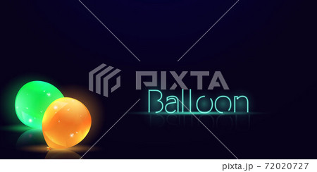 party color balloons Glow, confetti concept design template holiday Happy Day, background Celebration Vector illustration. party color balloons Glow, confetti concept design template holiday Happy Day, background Celebration Vector illustration. 72020727