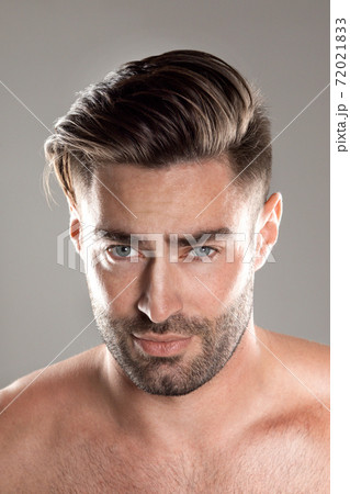 Portrait of a beautiful male model Portrait of a beautiful male model 72021833