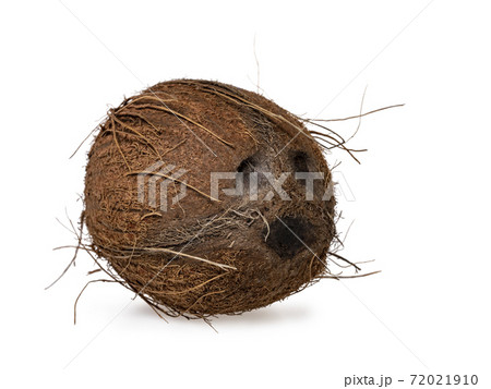 Coconut on white background 72021910