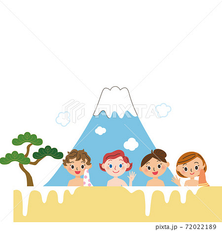 女子風呂　温泉　女湯　銭湯　旅行 72022189