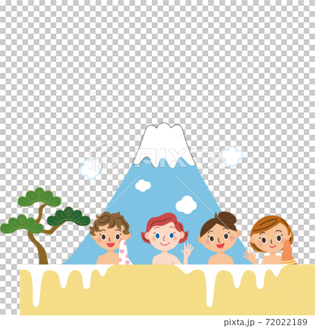 女子風呂　温泉　女湯　銭湯　旅行 72022189