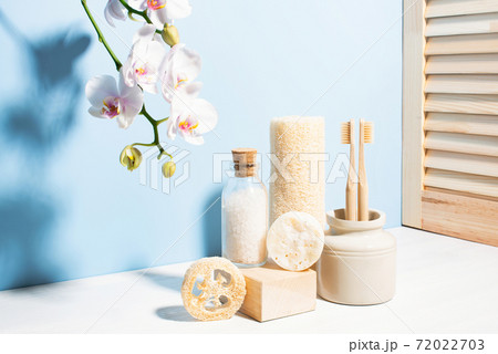 Set of personal care products, concept of zero waste lifestyle 72022703
