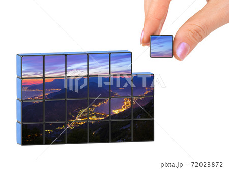 Hand and Kotor Bay - Montenegro puzzle (my photo) Hand and Kotor Bay - Montenegro puzzle (my photo) 72023872