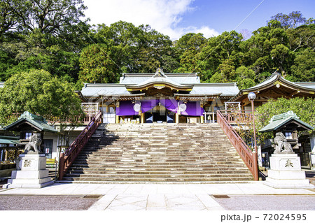 「おすわさん」と呼ばれ親しまれている鎮西大社 諏訪神社 「おすわさん」と呼ばれ親しまれている鎮西大社 諏訪神社 72024595