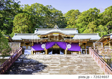「おすわさん」と呼ばれ親しまれている鎮西大社 諏訪神社 「おすわさん」と呼ばれ親しまれている鎮西大社 諏訪神社 72024607