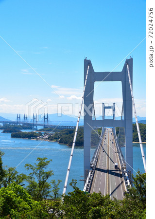 瀬戸大橋 鷲羽山より 瀬戸大橋 鷲羽山より 72024756