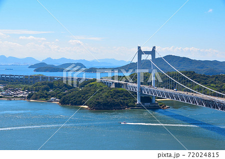 瀬戸大橋 鷲羽山より 瀬戸大橋 鷲羽山より 72024815