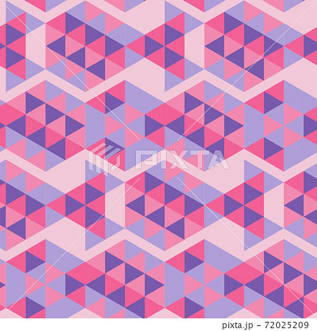 Seamless geometric pattern with the image of triangles, rhombuses, squares, stars. Vector design for web banner, business presentation, brand package, fabric, print, wallpaper 72025209