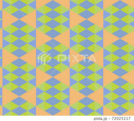 Seamless geometric pattern with the image of triangles, rhombuses, squares, stars. Vector design for web banner, business presentation, brand package, fabric, print, wallpaper 72025217