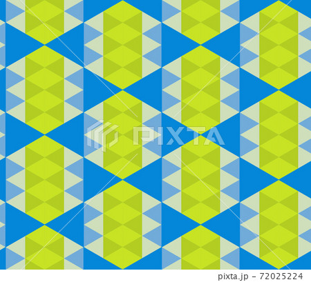 Seamless geometric pattern with the image of triangles, rhombuses, squares, stars. Vector design for web banner, business presentation, brand package, fabric, print, wallpaper 72025224