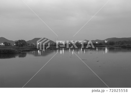 風景 秋 夜景 72025558