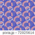Seamless geometric pattern with the image of circles, dots, raindrops. Vector design for web banner, business presentation, brand package, fabric, print, wallpaper 72025614