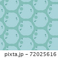 Seamless geometric pattern with the image of circles, dots, raindrops. Vector design for web banner, business presentation, brand package, fabric, print, wallpaper 72025616