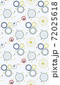 Seamless geometric pattern with the image of circles, dots, raindrops. Vector design for web banner, business presentation, brand package, fabric, print, wallpaper 72025618