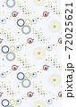 Seamless geometric pattern with the image of circles, dots, raindrops. Vector design for web banner, business presentation, brand package, fabric, print, wallpaper 72025621