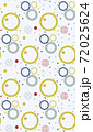Seamless geometric pattern with the image of circles, dots, raindrops. Vector design for web banner, business presentation, brand package, fabric, print, wallpaper 72025624