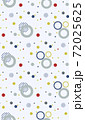 Seamless geometric pattern with the image of circles, dots, raindrops. Vector design for web banner, business presentation, brand package, fabric, print, wallpaper 72025625