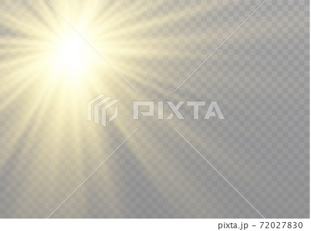 Flash effect sunlight. 72027830