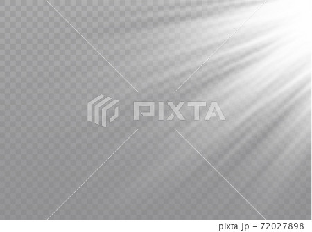 White sun rays. White sun rays. 72027898