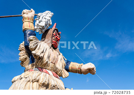 秋田県男鹿市の巨大なまはげ像 秋田県男鹿市の巨大なまはげ像 72028735