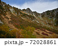 紅葉の千畳敷カール 72028861