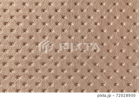 Texture of brown leather background with capitone pattern, macro. Texture of brown leather background with capitone pattern, macro. 72028930